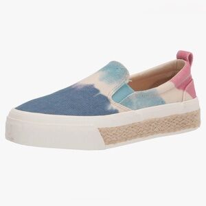 Sperry Sneakers Crest Twin Gore Tie Dye Platform Slip On Sneaker size 8.5